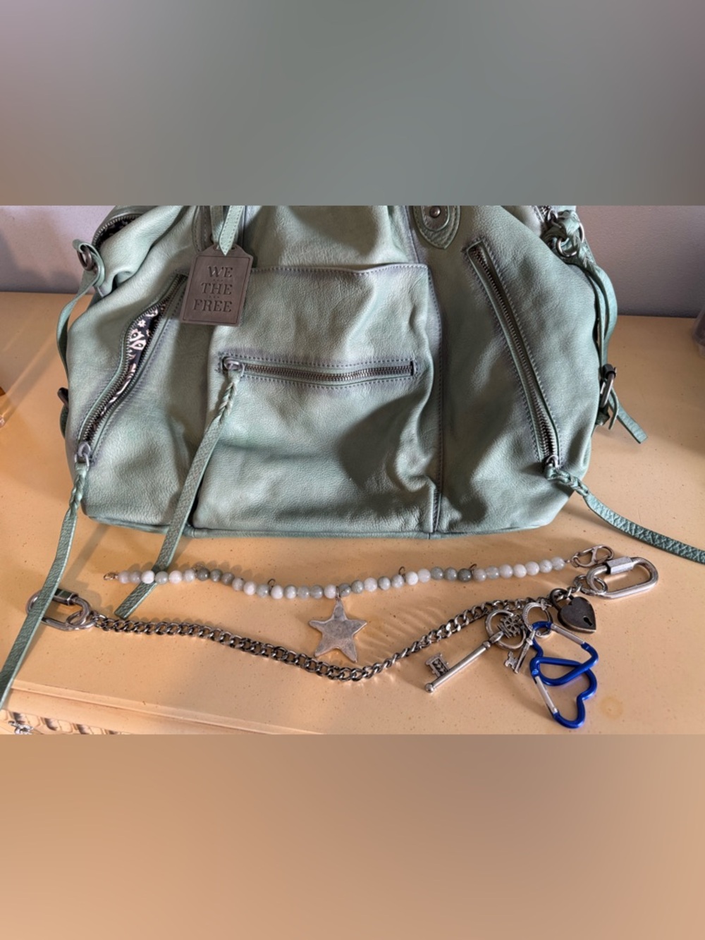 We The Free Bag charms for Emerson tote